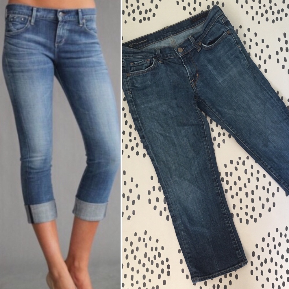 Citizens of Humanity Cropped Kelly Jeans 27